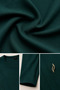 Women's Middle-Aged and Above Large Size Stone Embroidered Mom Pleated Skirt Blouse Set 1445 - 5