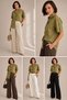 Women's Short Sleeve Shirt - 2