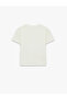 Cotton Crew Neck Short Sleeve Oversize T-Shirt - 4