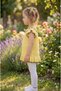Children's Hand Knitted Yellow Vest Crocheted in Skirts Robe Vest Girl - 3