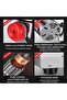 Powder Grinder – Stainless Steel High-Speed Grinder 500g | Dry Spice & Herb Grinder | 100% Copper Motor, Swing Type, Timer Function - 2