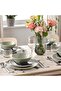 VÅRKLYNNE Place mat, patterned black/white, 36 x 29 cm - 4
