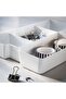 KUGGIS Insert with 5 compartments, white - 2