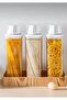 2800ml 4-Pack Food Storage Container, Leak-Proof, Double Seal, Large Chamber with Scale, Bpa Free - 4