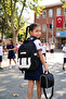 Waddell Licensed Twill Fabric Niss Model School Backpack, Thermal Lunch Bag and Pen Holder - 2