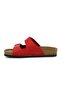 Red Double Buckle Slippers - 3
