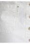 Silvana Gold Premium Off-White Jean Skirt 1310404-89729 - 8