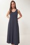 Summer Knitted Dress with Pockets Lrn0032 Fume - 3