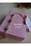 Mini Evil Eye Beaded Zircon Stone Steel Women's Bracelet - 2