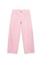 Pembe barrel jean