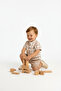 Baby Boy Plaid Patterned T-Shirt and Shorts Set (6-24 Months) - 6
