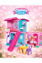 Chelsea Pop-Up Doll House Play Set 15+ Accessories Play Set Foldable Educational Toy