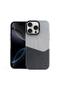 Apple iPhone 15 Pro Max Compatible Case Zeyra M-Safe Leather Case with Card Holder Black