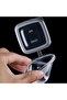 50-Pack 2oz Disposable Square Sauce Cups, Integrated Lid Design, PP Material - 3