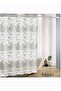 Washable Flower Shower Curtain 180x180cm, Waterproof with Hooks, Bathroom Decor - 6
