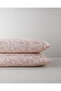 Autumn Branch Easy-Iron 2-Piece Pillowcase 50X70 cm Pink - 2