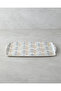 Cozy Stripe Melamine Non-Slip 2-Piece Tray 42X31 cm + 25X38 cm Blue - 2