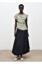 Modal Asymmetric Collar Blouse - 2