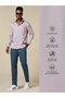 The Desert Bamboo Earthy Pink Shirt with Warm, Soft Texture - 4