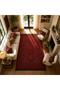 Mosso Red Red Theme Floral and Traditional Motif Pattern Woven Base Vintage Decorative Carpet Mosso170 - 2