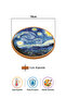 Van Gogh Starry Night Mushroom Trivet Pot Pan Base 19cm Diameter 1cm Thickness - 2