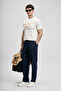 تي شيرت ساني مودرن جرافيك باللون الأبيض الفاتح