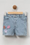 Girl's Denim Shorts for Ages 1-4 - 2