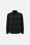 Women's Jenna Regular Fit Plaid Shirt - Black - 2