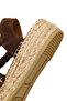 Women's Brown Suede Leather Espadrille 26Sfd206610 - 8