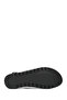 Women's Black Buckle Comfort Leather Sandals 26Sfd411618 - 5