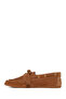 Women's Tan Tasseled Suede Leather Loafer 26Pfd221210 - 3