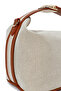 Women's Beige Long Strap Jean Mini Crossbody Bag 26Pbd29096F - 8