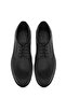 Men's Black Lace-Up Leather Casual Shoes 26Sfd704418 - 4