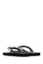 Women's Black Stone Jelly Slippers 25Sfe4920Pv - 5