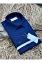 Oxford Fabric Cotton Men's Slim Fit Tight Cut Easy to Iron with Hidden Buttons - 4