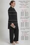 Plus Size Summer Loose Fit Mother's Two-Piece Set with Stone Detail - Light Strawberry Fabric Shirt and Wide-Leg Pants Set - 3