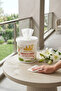 (300 Pcs) Lily Flower Scented Surface Cleaning Towel Wet Bucket Wipes 18*21 cm - 5