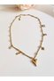 Steel Heart Star Nal Topcuk Chain Necklace 45 cm - 4