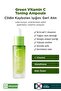 Green Vitamin C Brightening Tone Equalizer, Anti-Blemish Ampoule 15 ml - Glutathione, 13 Vitamin Complex