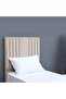 POLINA SINGLE BED VELVET BEIGE 90X200 CM - 2