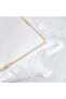 Hotel Cruise 300tc Embroidered 3-piece King Comforter Set 240x260cm - White/gold - 4