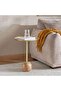 Colette Accent Table Iron - Brown & Gold
