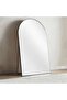 Stanley Metal Arch Cheval Mirror 120x200cm - Black - 7