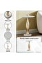 Thalassa Drink Table Marble - White & Gold - 6