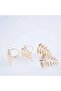 RIDAH S/4 NAPKIN RING GOLD 6.3X5.5X4.3CM - 2