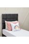 OLGA SINGLE BED VELVET GREY 90X200 CM - 6