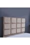OLGA TWIN BED VELVET BEIGE 140X200 CM - 6