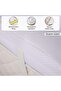 Comfort Bliss Hybrid Memory Foam Mattress Topper 160x200+8cm - White - 7