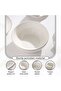 Amari Porcelain Salad Bowl Dia18.6cm -white - 5