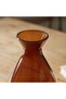 Simplicity Recycled Glass Vase 7.3x7.3x10.7cm -brown - 2